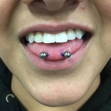 clip on tongue piercing